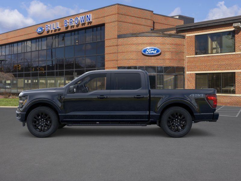 New 2026 Agate Black Metallic Ford XLT image 3