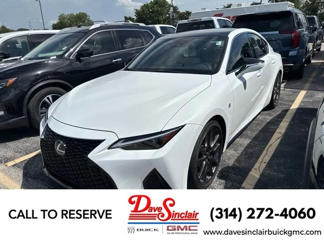 Used 2021 Ultra White Lexus IS 350 F SPORT RWD image 1