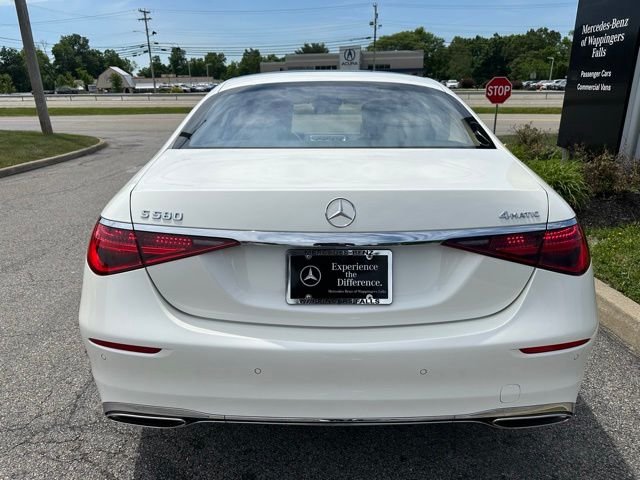 Certified Used 2023 White Mercedes-Benz S 580 image 4