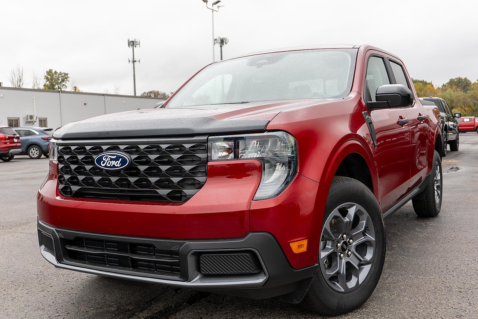New 2026 Ruby Red Metallic Tinted Clearcoat Ford XLT image 1
