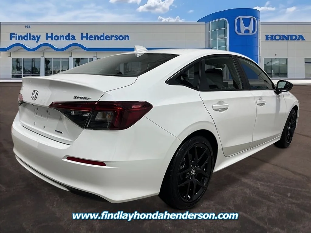 New 2026 Platinum White Pearl Honda Sport image 7