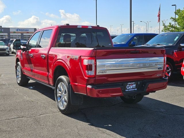 Used 2023 Rapid Red Metallic Tinted Clearcoat Ford Platinum image 42