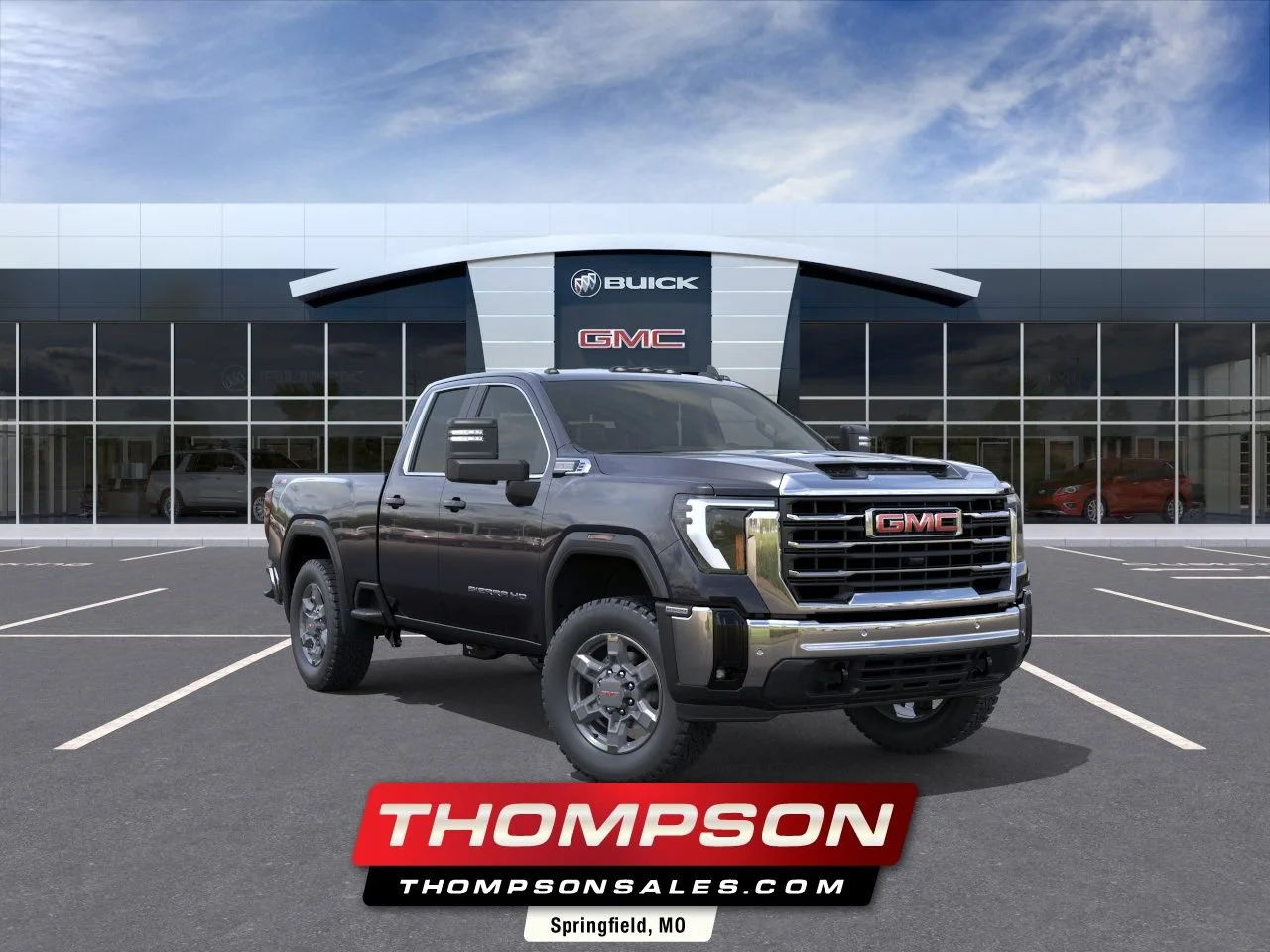 New 2026 Titanium Rush Metallic GMC SLE image 1