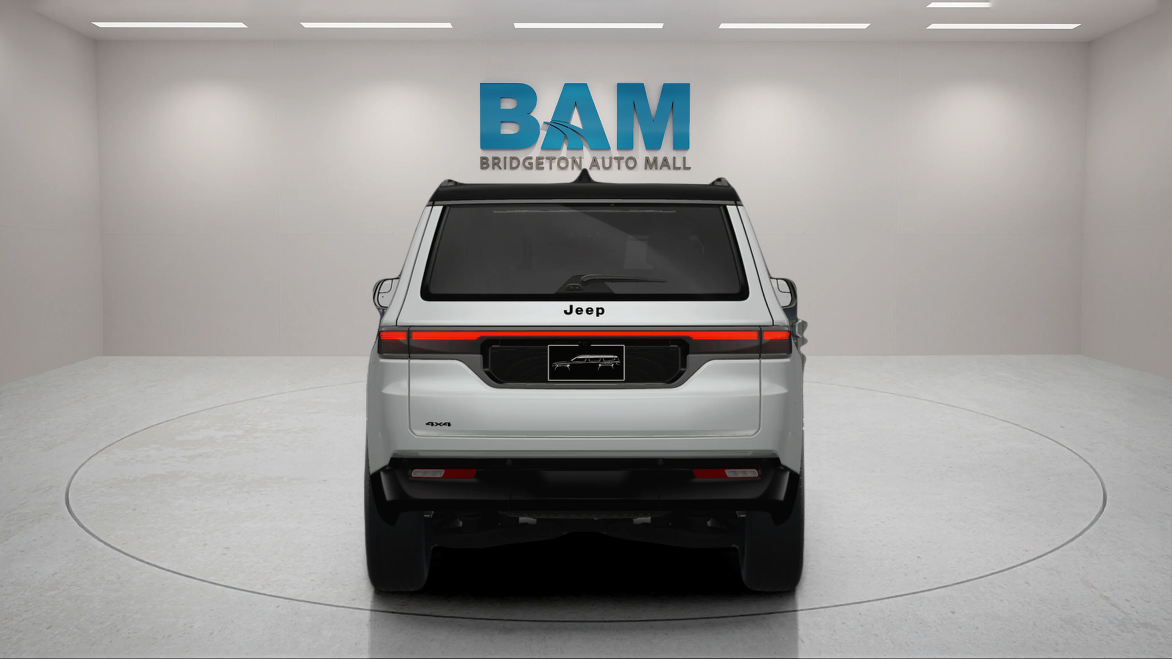New 2026 Bright White Clearcoat Jeep Summit Obsidian image 8