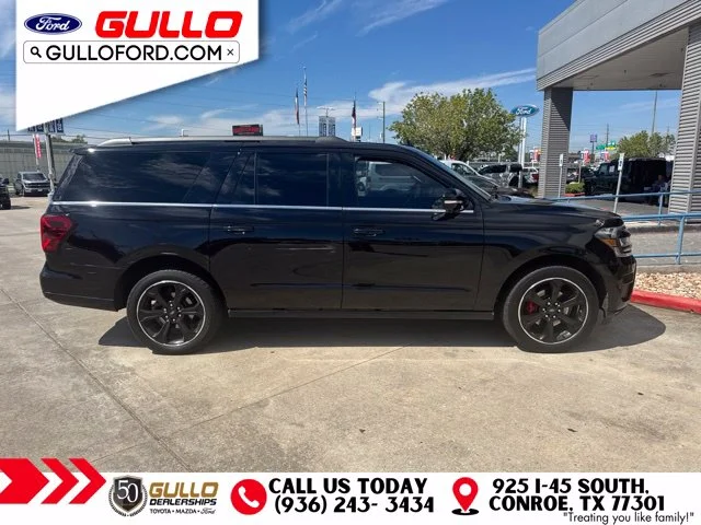 Used 2024 Agate Black Metallic Ford Limited image 4