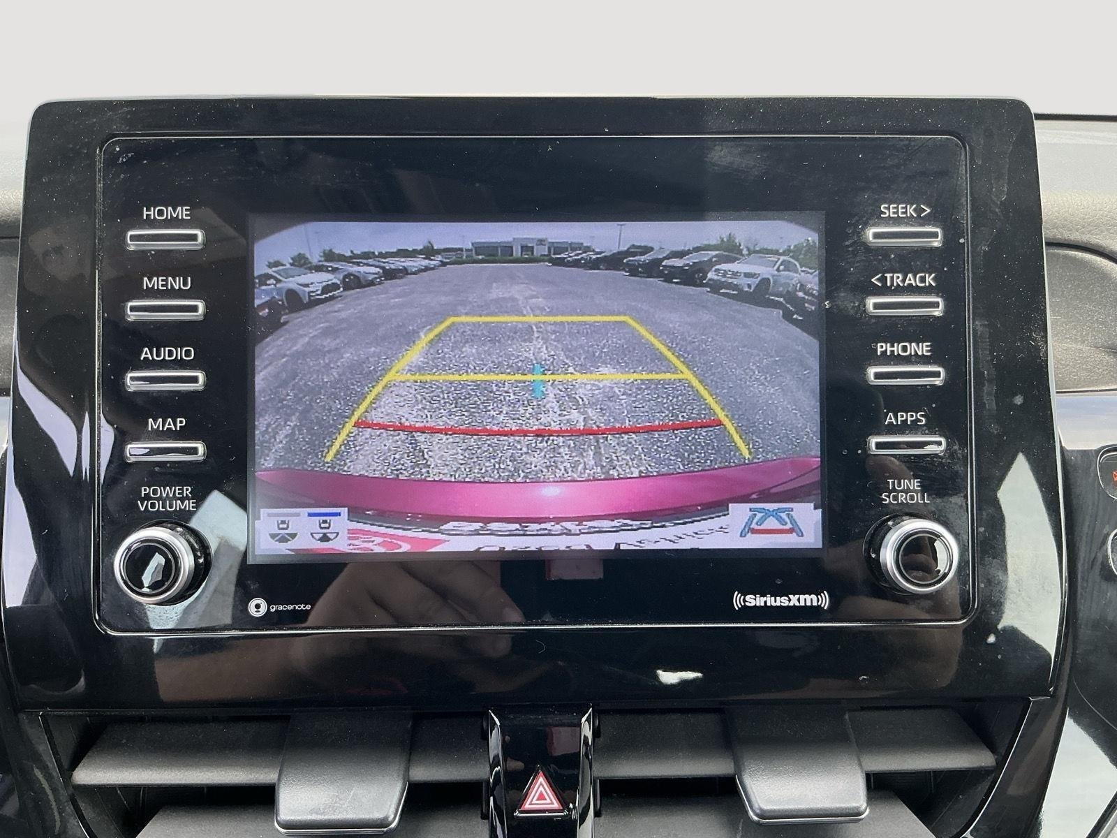 Certified Used 2021 Ruby Flare Pearl Toyota LE image 18