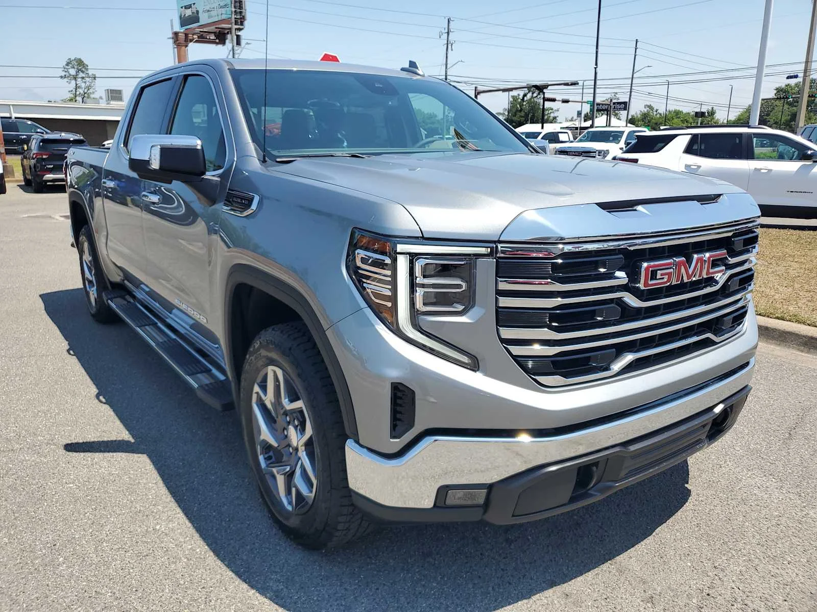 New 2026 Sterling Metallic GMC SLT image 8