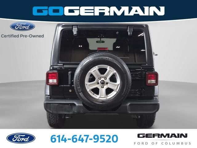 Certified Used 2019 Black Clearcoat Jeep Unlimited Sport S image 8