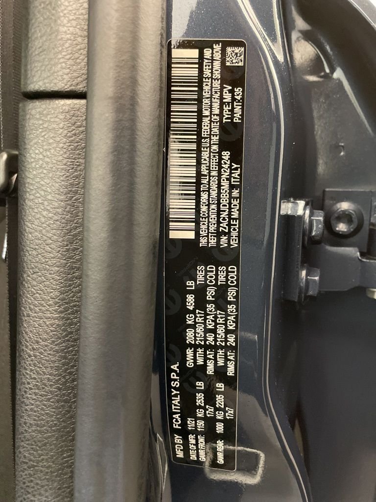 Certified Used 2021 Blue Jeep Latitude image 31