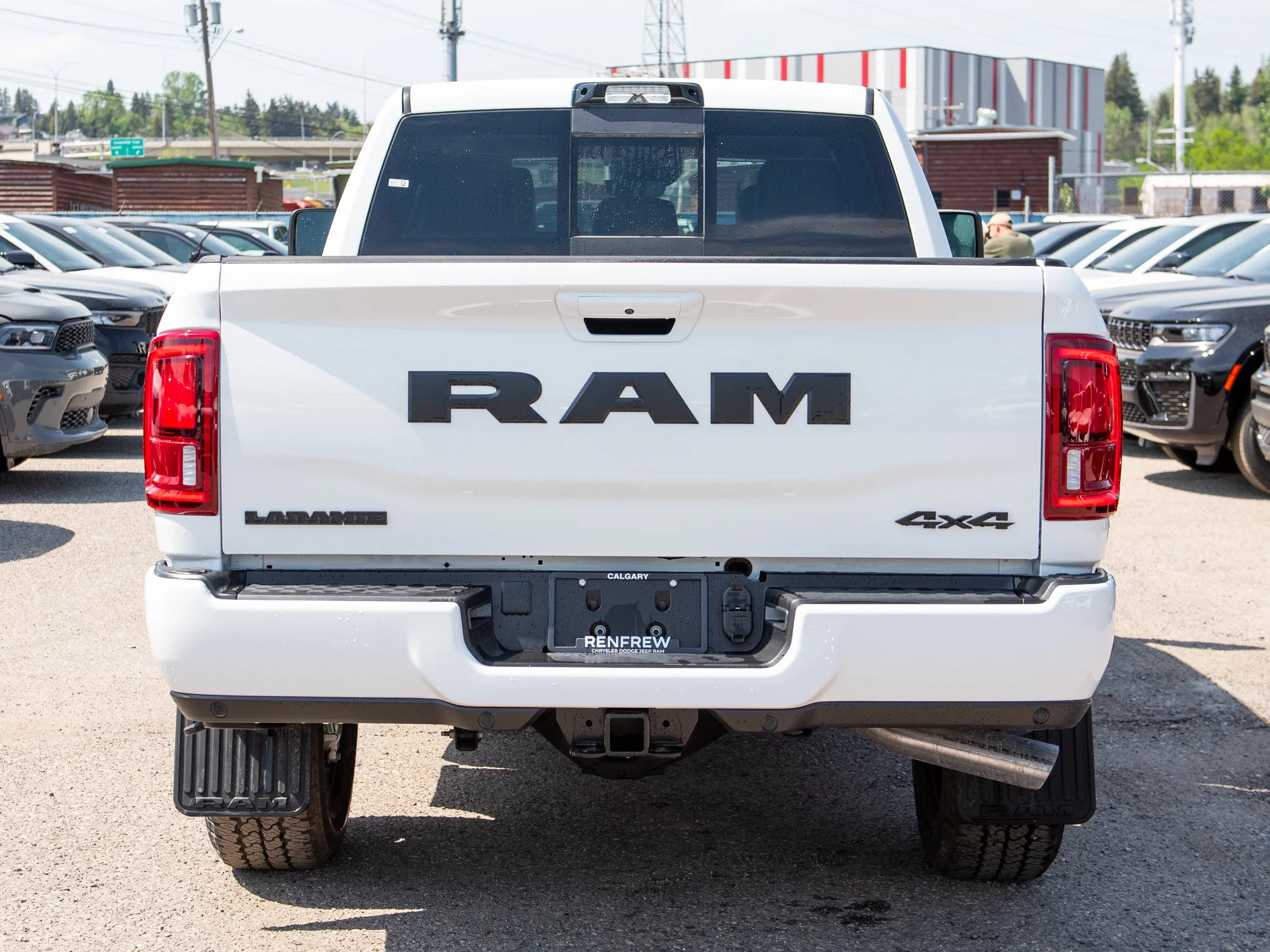 New 2026 White RAM Laramie* image 5