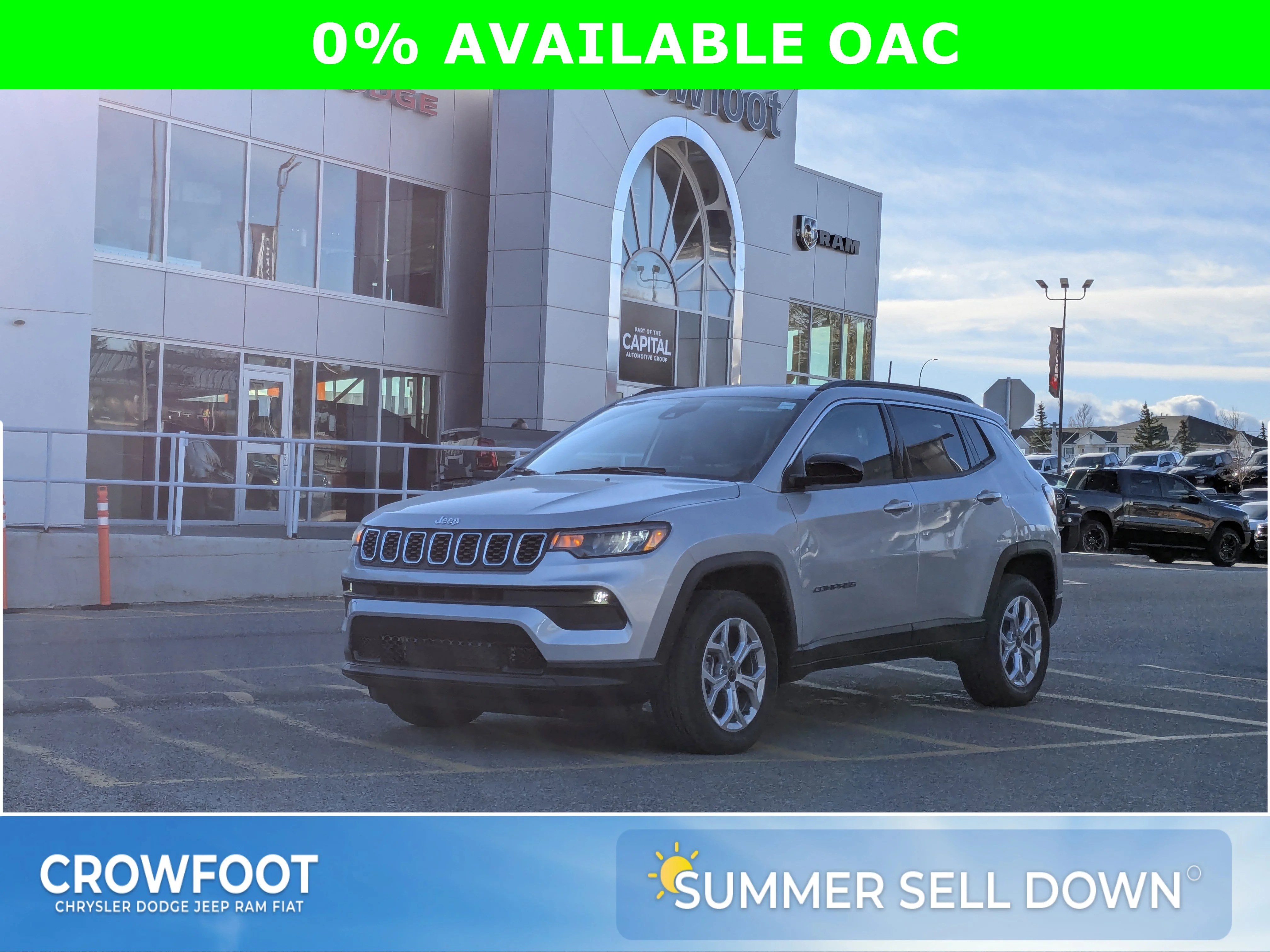 New 2026 Silver Jeep North - Panoramic Sunroof - Alpine Audio -  Adaptive Cruise - Power Liftgate & Tons More! image 1