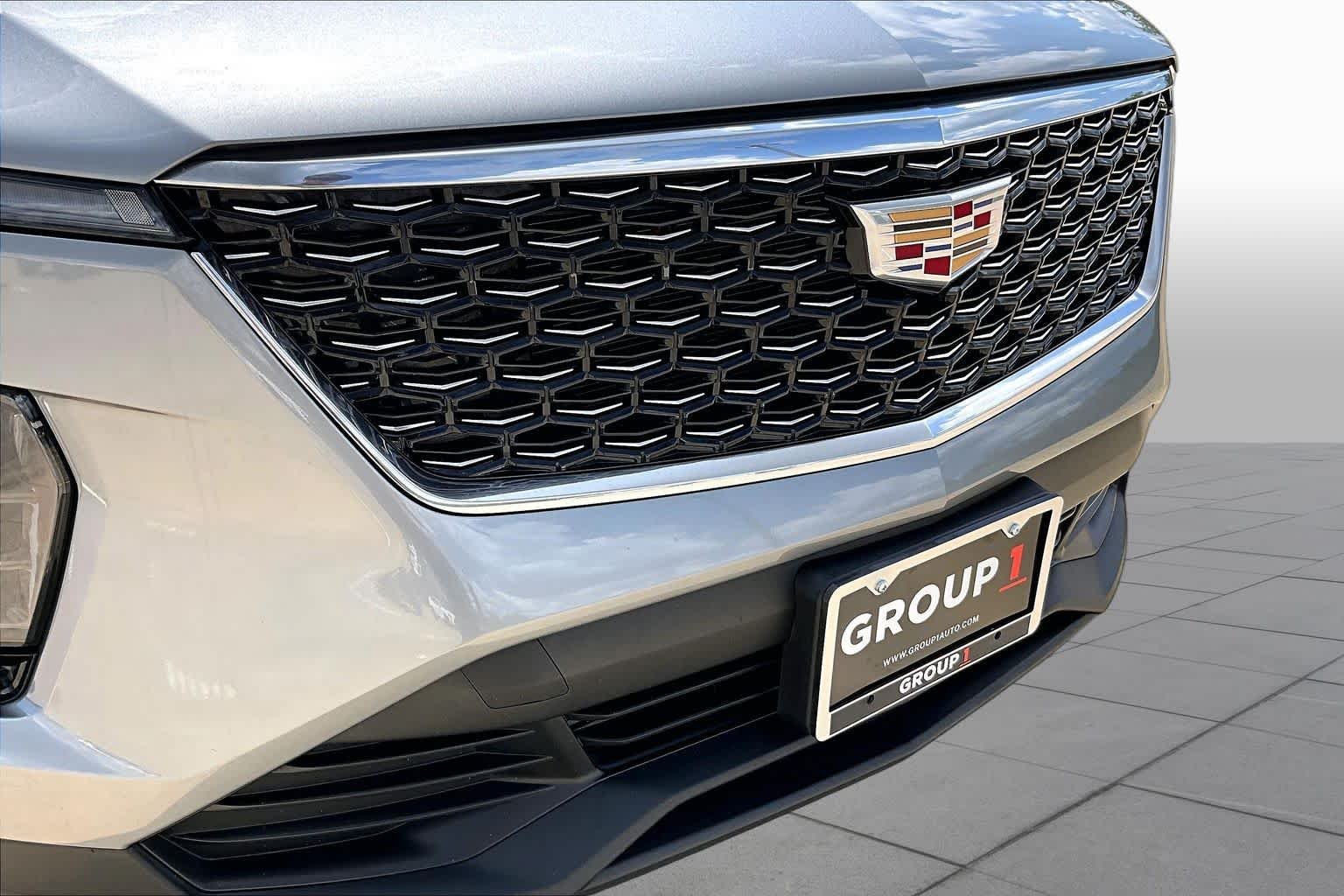 Used 2024 Argent Silver Metallic Cadillac FWD Luxury image 30