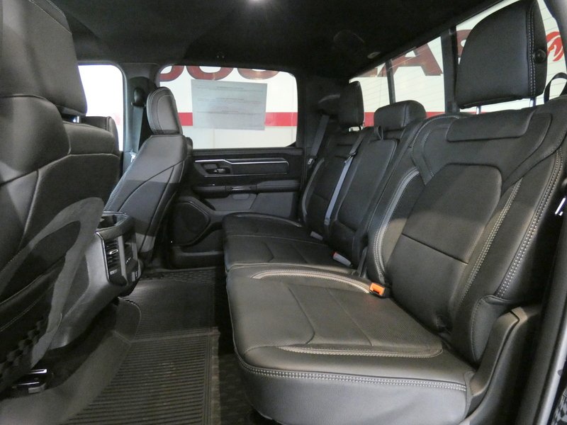 New 2026 Diamond Black Crystal Pearl-Coat Exterior Paint RAM RHO 4x4 Crew Cab 5