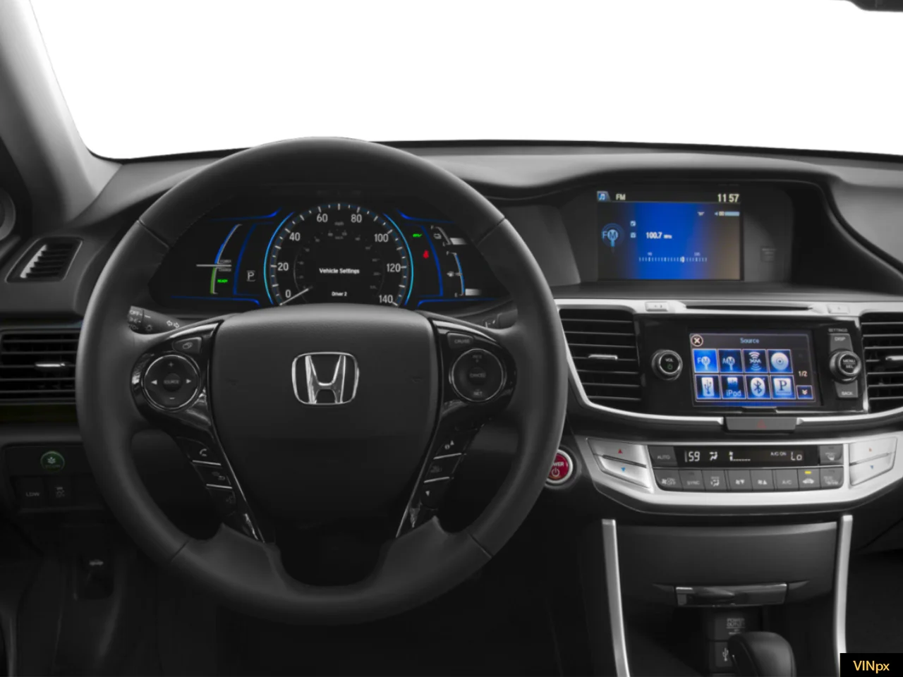 Used 2015 Obsidian Blue Pearl Honda EX-L image 7
