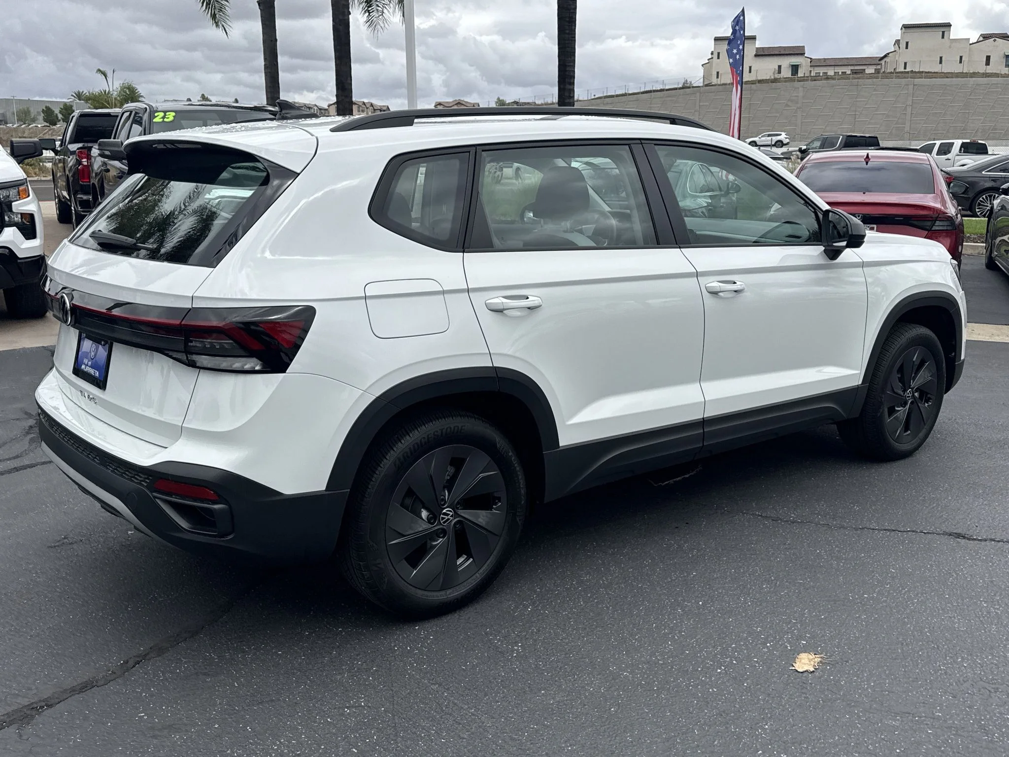 Certified Used 2025 Pure White Volkswagen S image 8