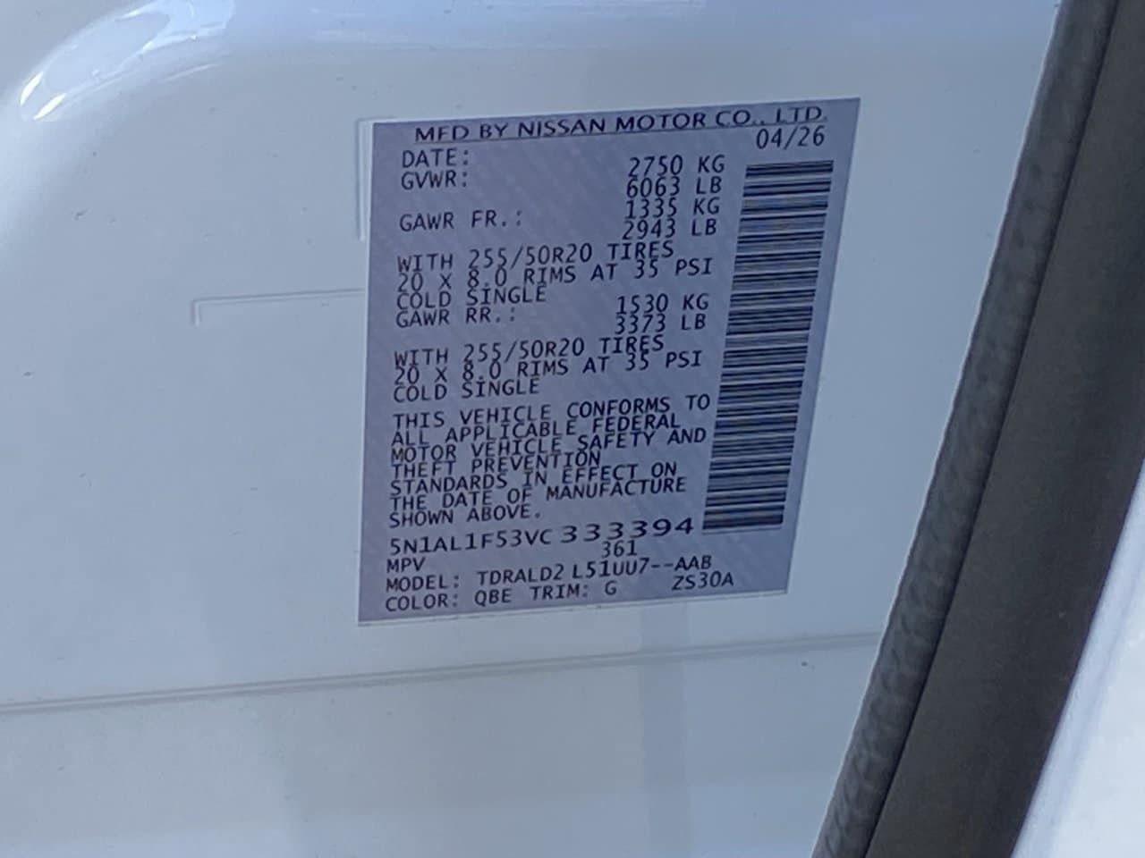 Certified Used 2027 Radiant White INFINITI LUXE image 37