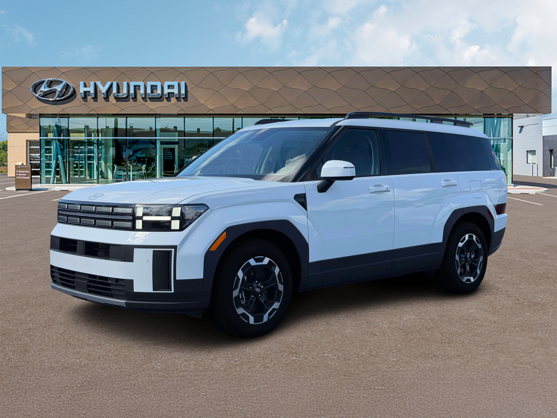 New 2027 White Hyundai SEL AWD image 2