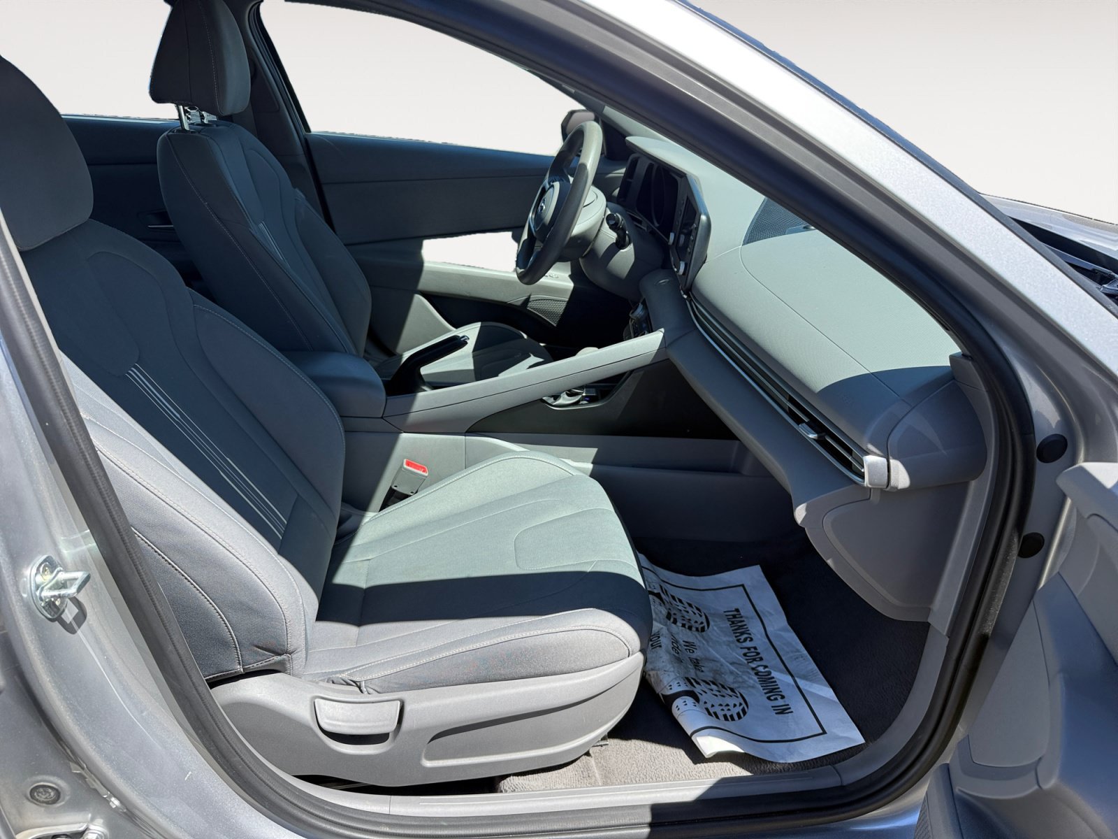 Certified Used 2021 Shimmering Silver Pearl Hyundai SEL image 19