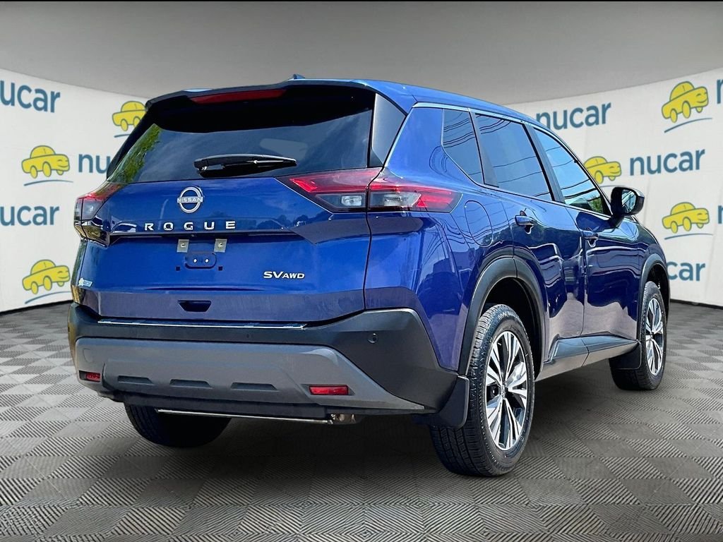 Used 2023 Blue Nissan SV image 6