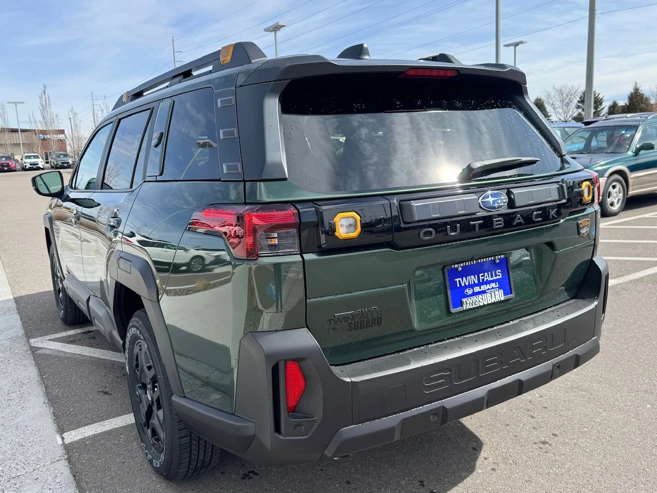 New 2026 Deep Emerald Green Pearl Subaru Wilderness image 5
