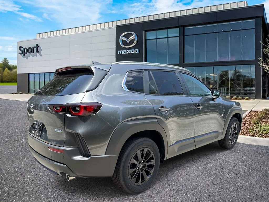 New 2026 Machine Gray Metallic Mazda Preferred AWD image 3