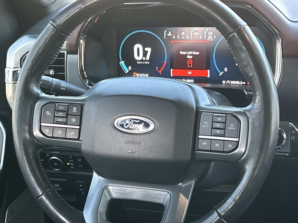 Certified Used 2023 Atlas Blue Metallic Ford Lariat image 15