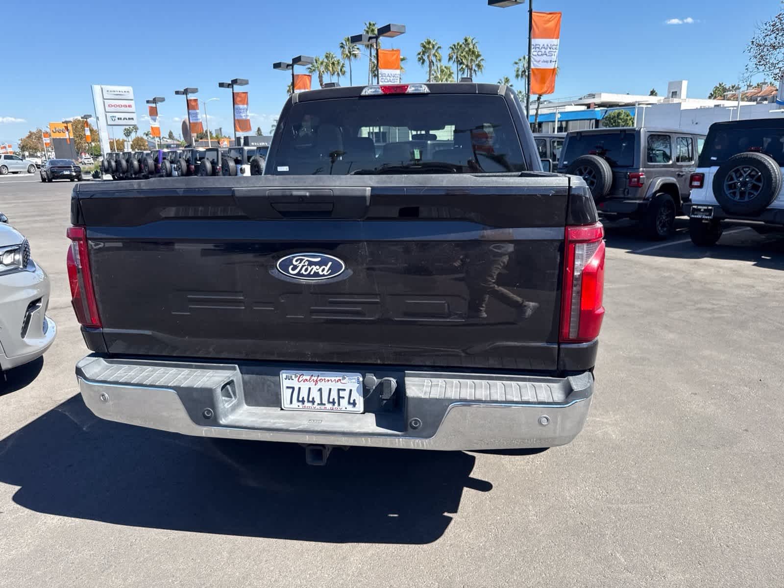 Used 2025 Agate Black Metallic Ford XLT image 11