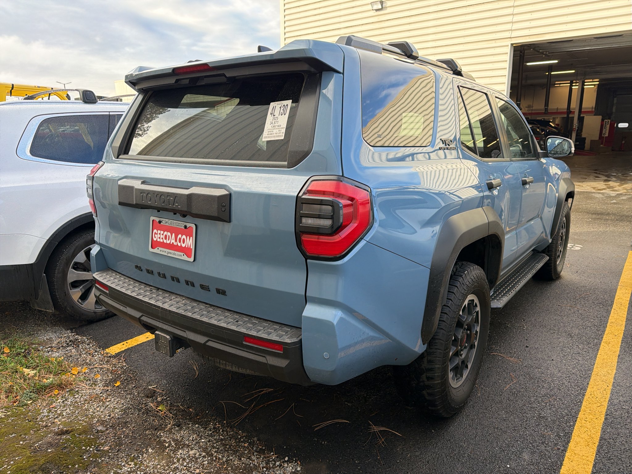 Used 2025 Heritage Blue Toyota TRD Off Road image 4