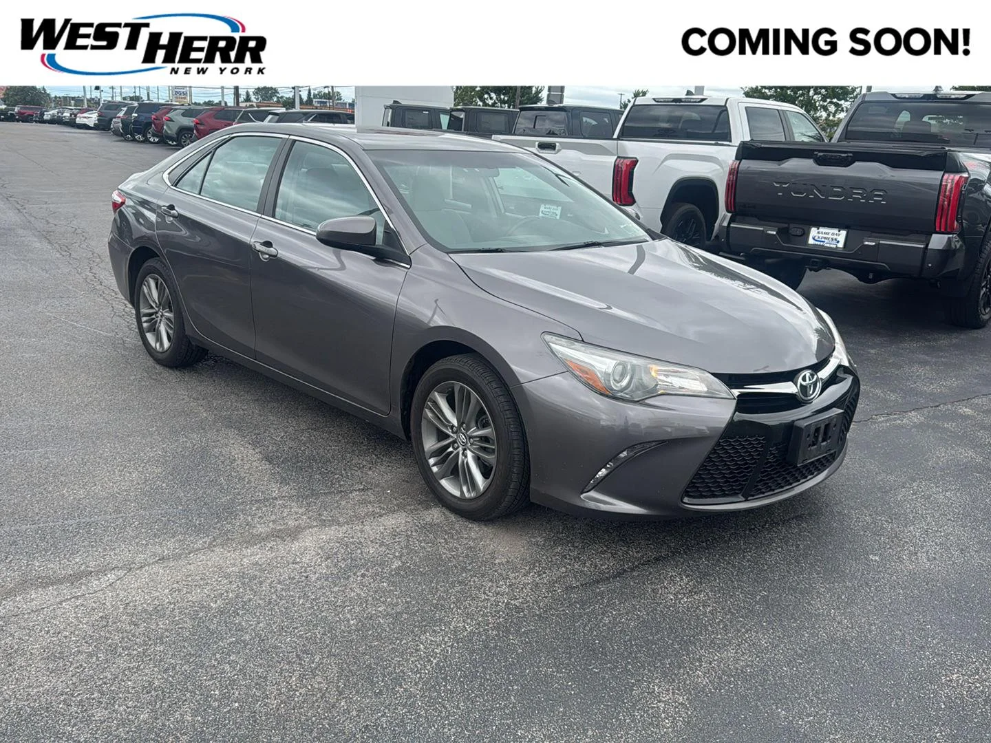 Used 2016 Predawn Gray Mica Toyota SE image 1