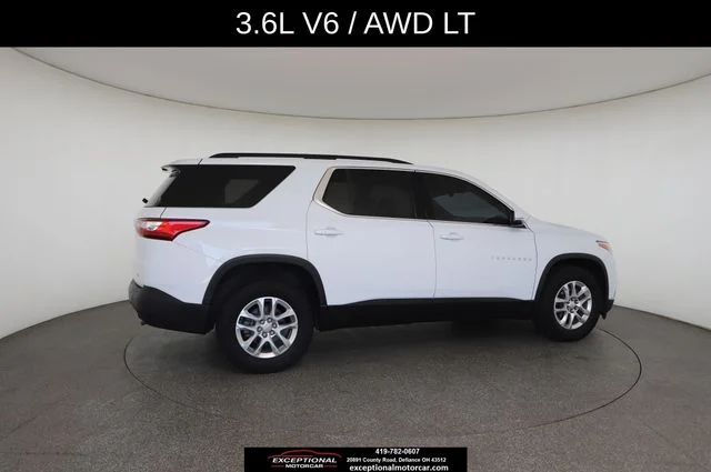Used 2021 White Chevrolet 3LT W/Leather image 21