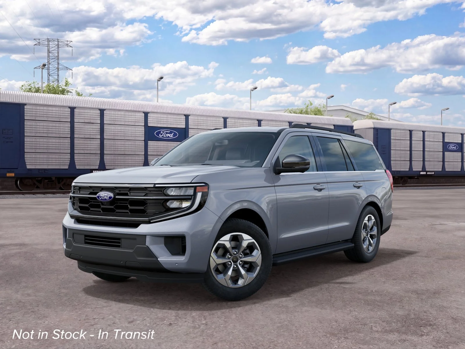 New 2027 Glacier Gray Metallic Tri-Coat Ford Active image 3