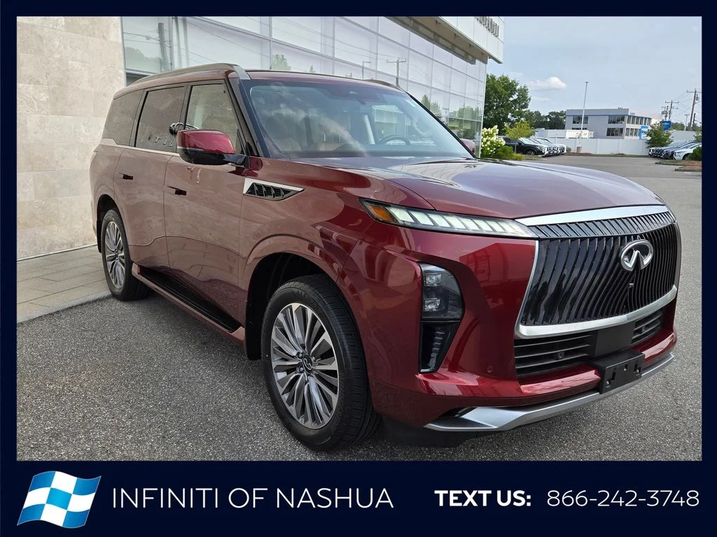 Certified Used 2025 Red INFINITI LUXE image 15