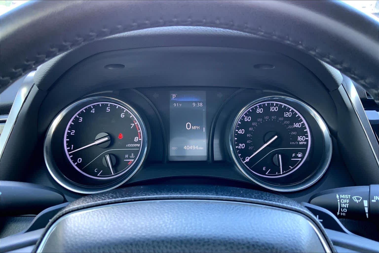 Used 2019 Celestial Silver Metallic Toyota SE image 25
