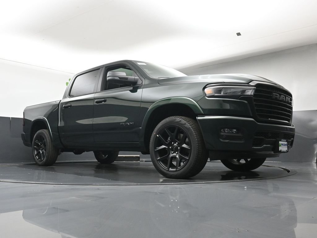 New 2026 Serrano-Green Metallic Exterior Paint RAM Laramie image 35
