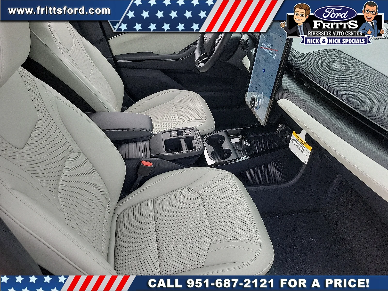 New 2026 Star White Metallic Tri-coat Ford Premium image 15