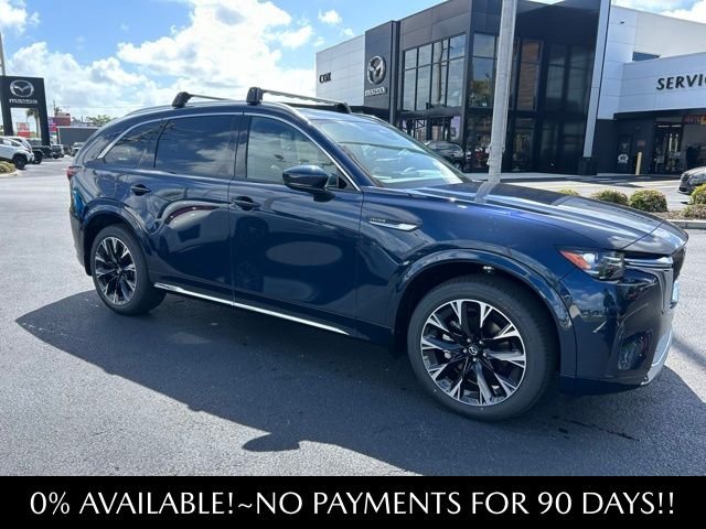New 2026 Deep Crystal Blue Mica Mazda 3.3 Turbo S Premium Plus AWD image 1
