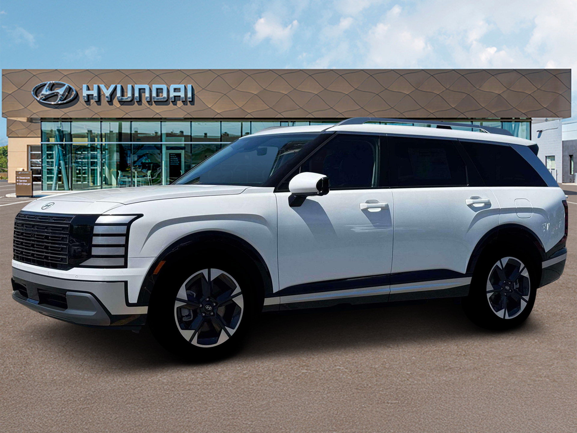 New 2026 Creamy White Pearl Hyundai Limited image 2