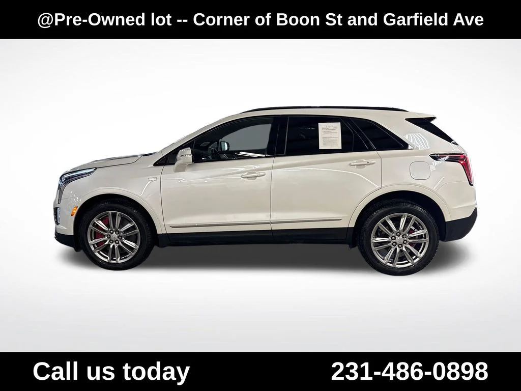 Used 2024 White Cadillac Sport image 2