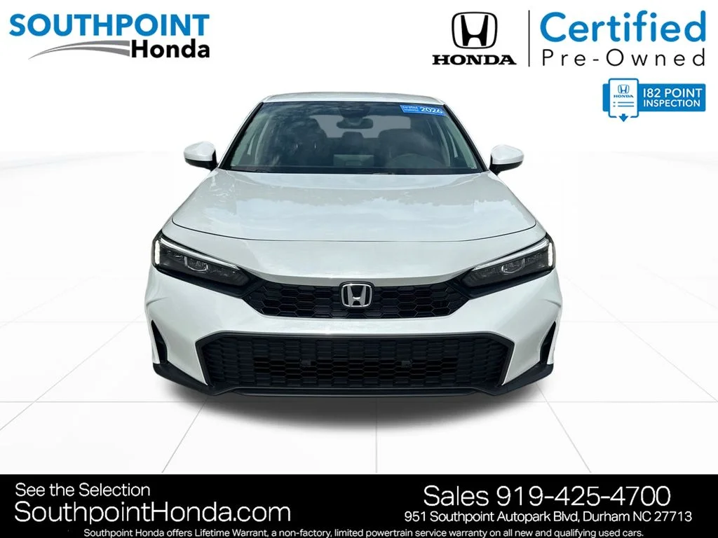 2026 Honda Civic LX - Photo 2