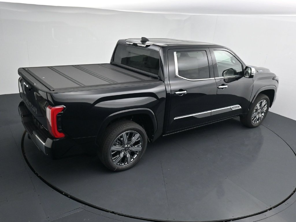 New 2026 Midnight Black Metallic Toyota Tundra Capstone image 16