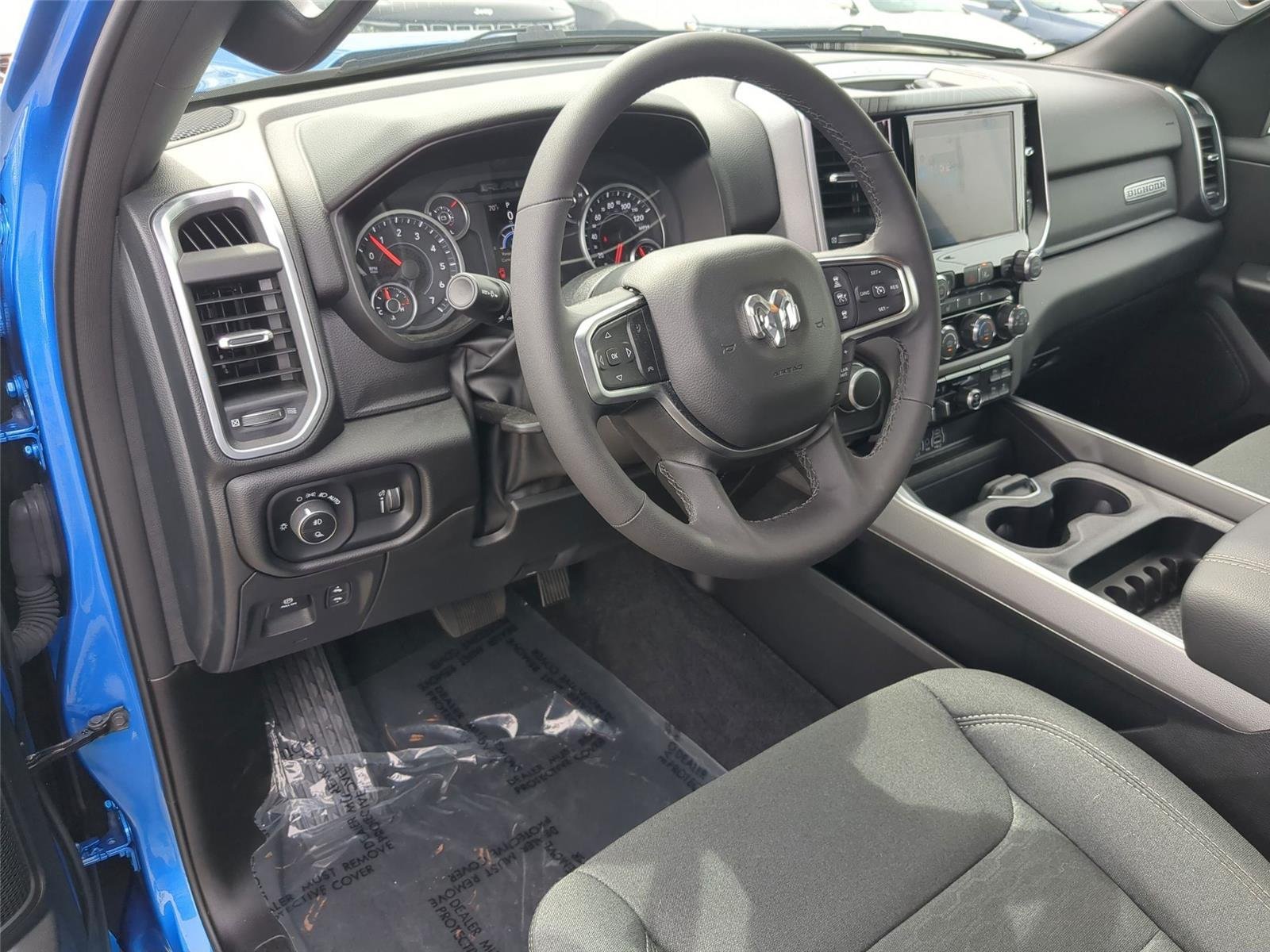 Used 2025 Hydro Blue Pearlcoat Ram Big Horn image 15
