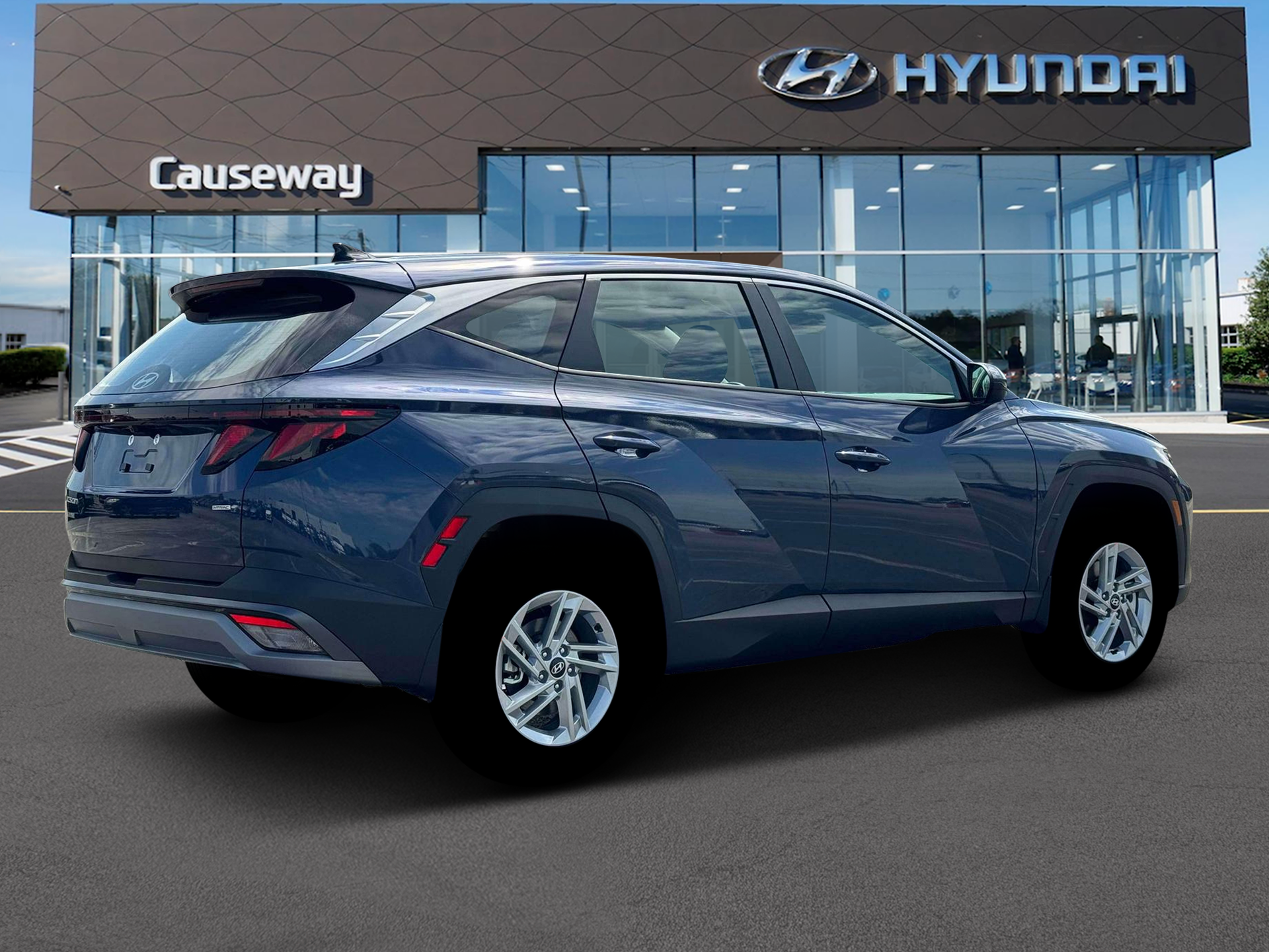 New 2026 Blue Hyundai SE AWD image 8