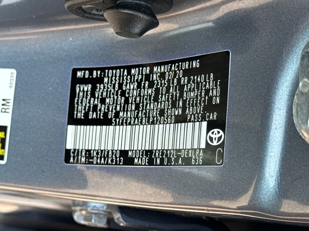 Used 2020  Toyota LE image 44