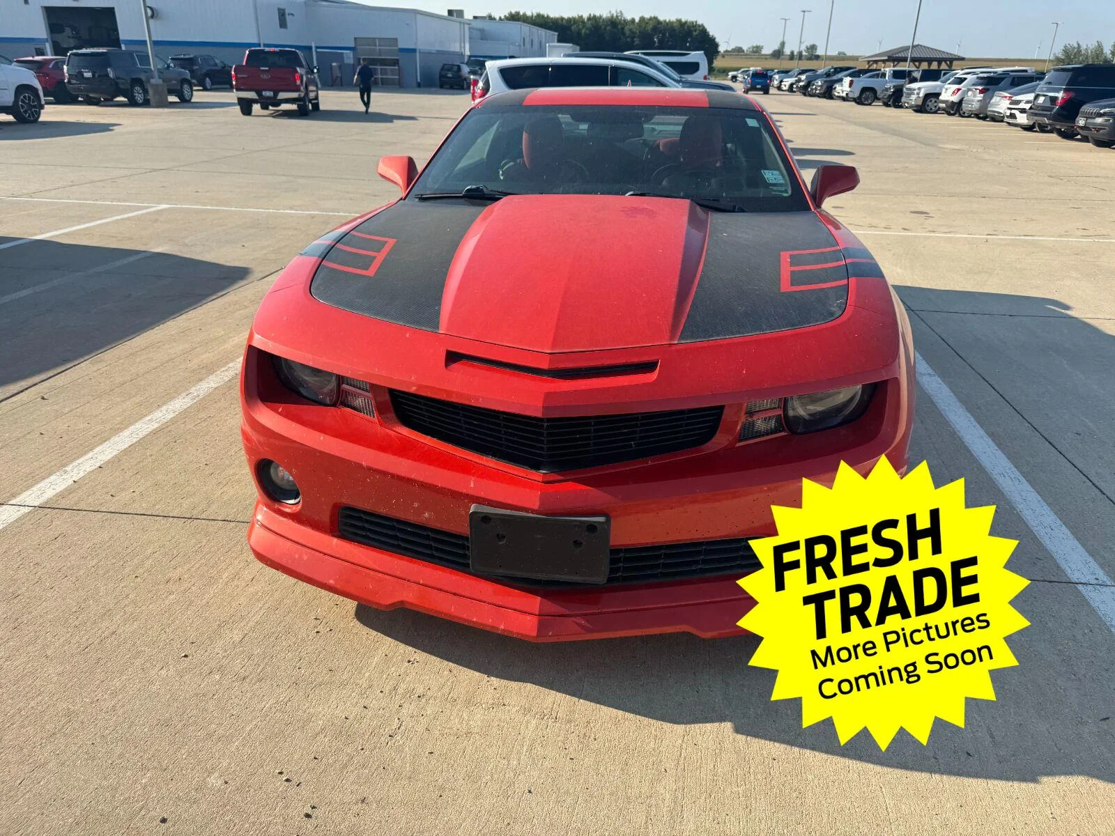 Used 2012 Inferno Orange Metallic Chevrolet 2SS image 2
