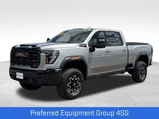 Certified Used 2025 Sterling Metallic GMC AT4X image 1