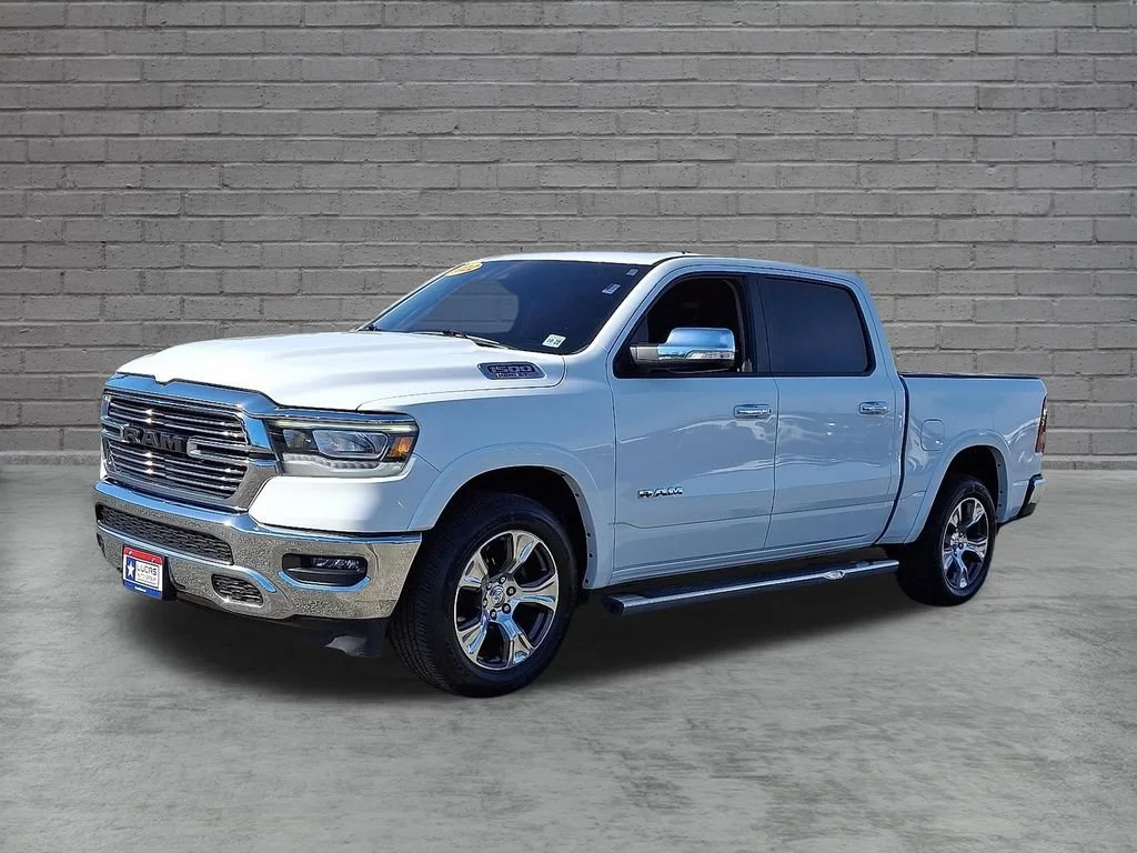 Used 2022 Bright White Clearcoat Ram Laramie image 6