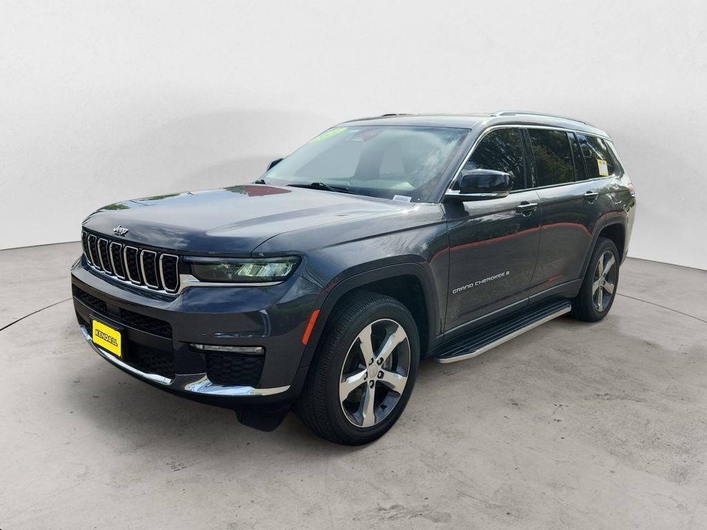 Used 2021 Gray Jeep Limited image 1