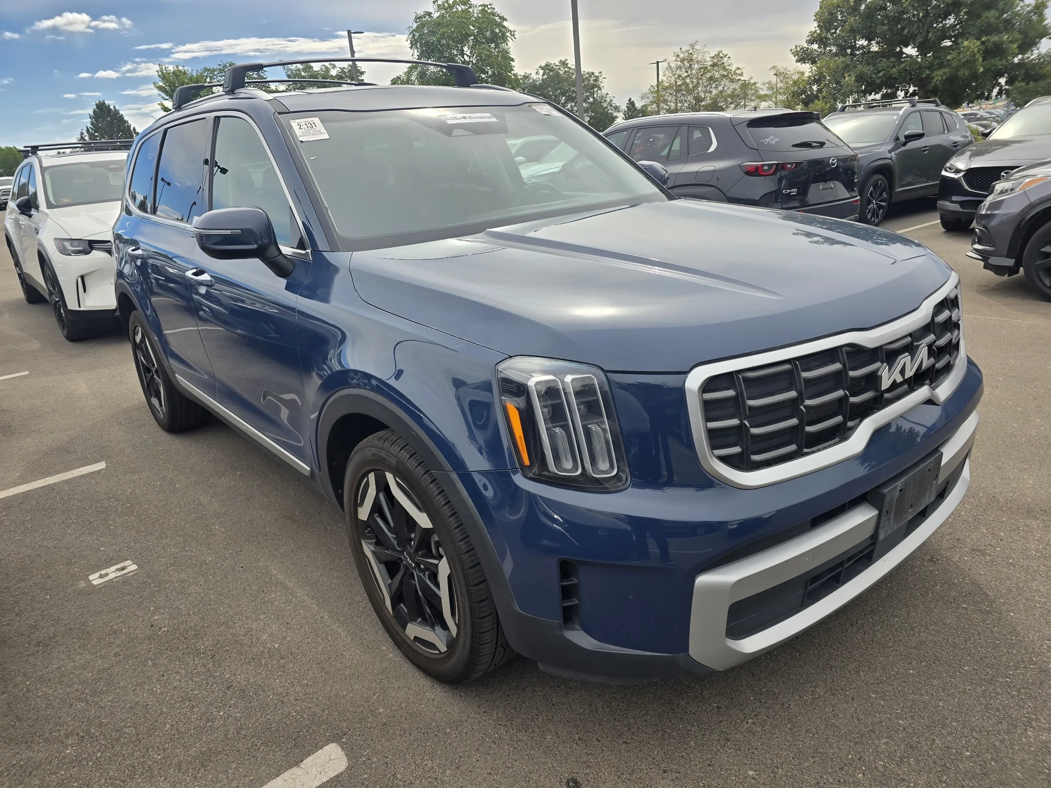 Used 2023 Midnight Lake Blue Kia S image 17