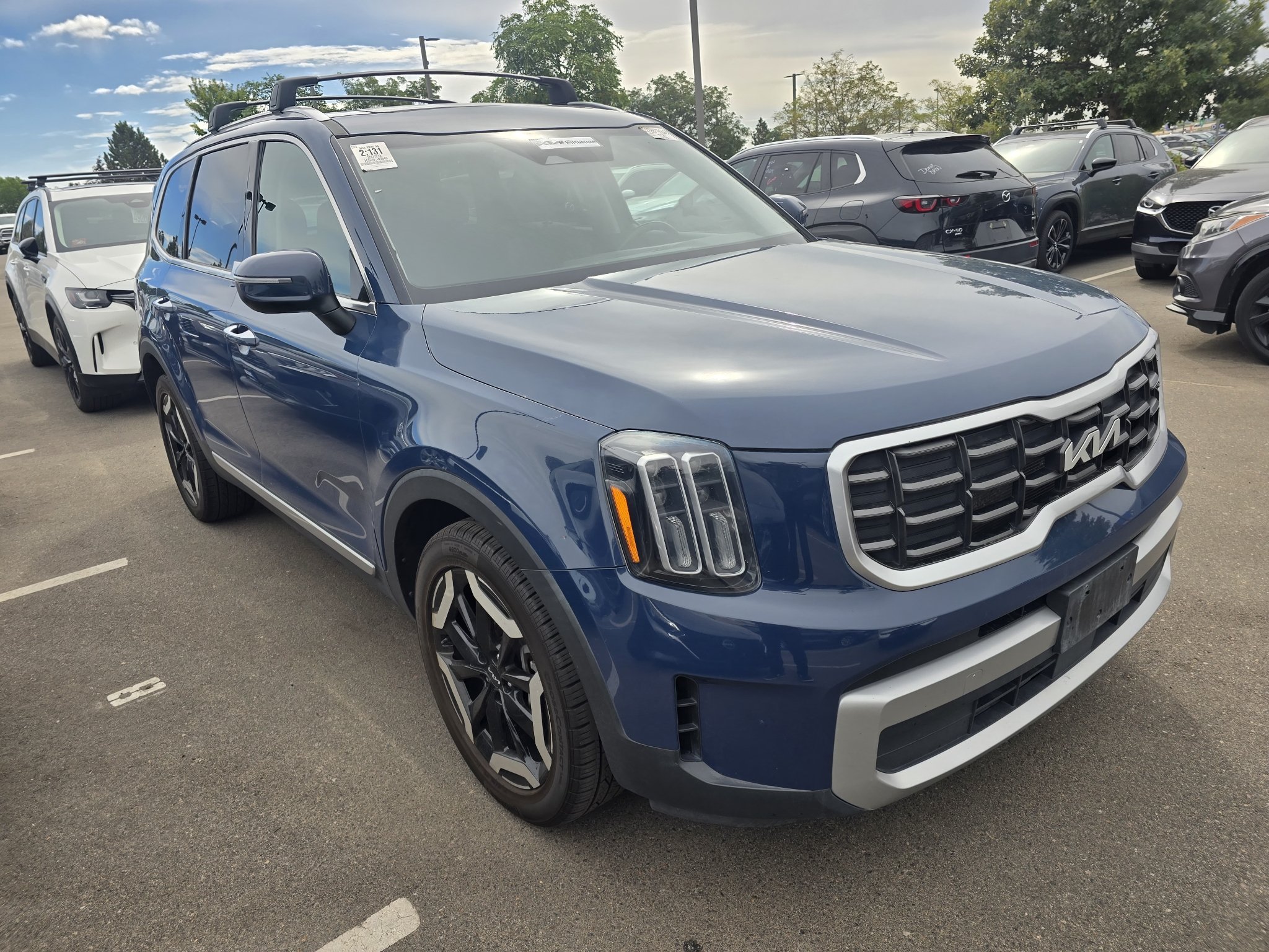 Used 2023 Midnight Lake Blue Kia S image 17