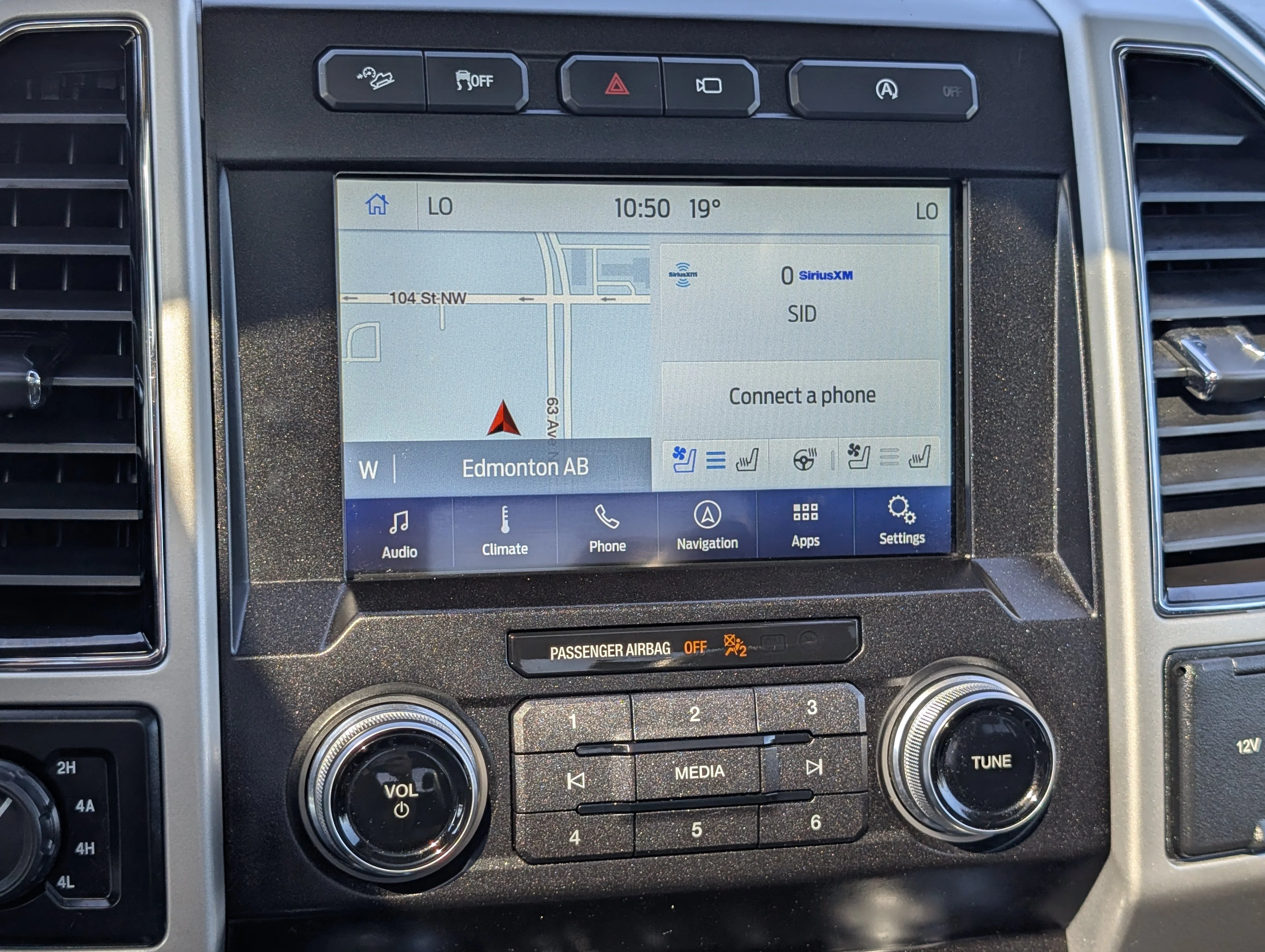 Used 2019 Magnetic Ford XL 4WD SuperCrew 5.5